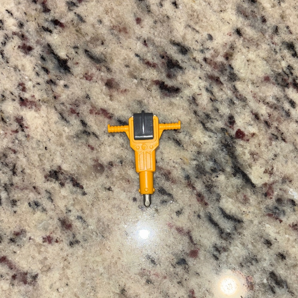 Yellow and Black toy jack hammer